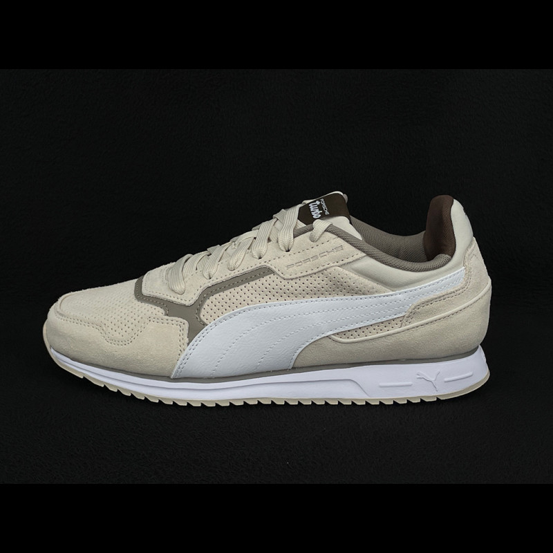 Porsche Schuhe Softride Legacy ST Miler Puma Beige / Weiß 308973-06 - unisex