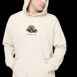 Porsche 911 Hoodie Targa 60 Years Puma Beige WAP112T60Y - Unisex