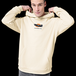 Porsche 911 Hoodie Targa 60 Years Puma Beige WAP112T60Y - Unisex