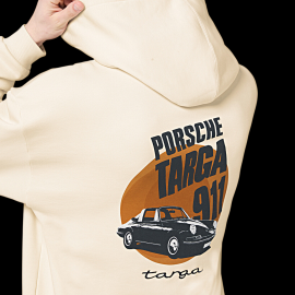 Porsche 911 Kapuzenpullover Targa 60 Jahre Puma Beige WAP112T60Y - Unisex