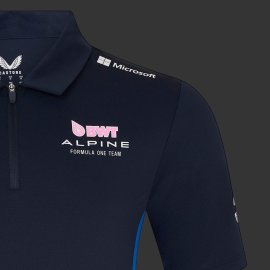 Alpine Poloshirt Günstige F1 Team Marineblau TM10290-020 - Unisex