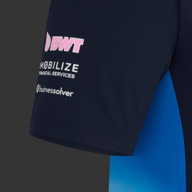 Alpine Polo Shirt Low Price F1 Team Navy Blue TM10290-020 - Unisex