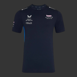 Alpine T-Shirt Günstige F1 Team Marineblau TM10291-020 - Unisex
