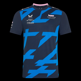 Alpine T-Shirt Günstige F1 Team n° 10 Pierre Gasly Monogramm Marineblau TM10302-020 - Unisex