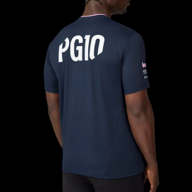 Alpine T-Shirt Günstige F1 Team n° 10 Pierre Gasly Monogramm Marineblau TM10302-020 - Unisex
