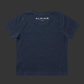 Alpine T-Shirt Günstige Marineblau 6020080473 - Kinder