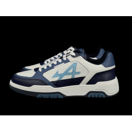 Alpine Shoes x Savoir-Faire A290 Superleggera White / Navy Blue - Unisex