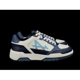Alpine Shoes x Savoir-Faire A290 Superleggera White / Navy Blue - Unisex