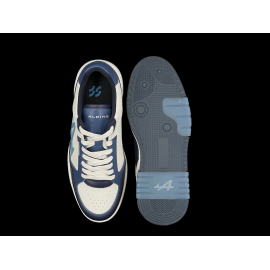 Alpine Shoes x Savoir-Faire A290 Superleggera White / Navy Blue - Unisex