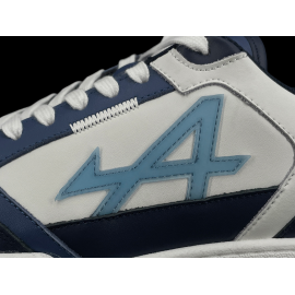 Alpine Shoes x Savoir-Faire A290 Superleggera White / Navy Blue - Unisex