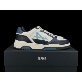 Alpine Shoes x Savoir-Faire A290 Superleggera White / Navy Blue - Unisex