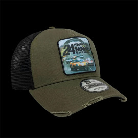 24h Le Mans Hat 1966 Trucker Khaki Green / Black New Era 60957727 - Unisex