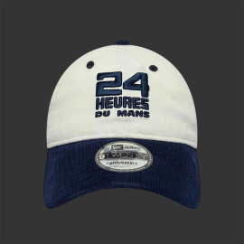 24h Le Mans Hat Corduroy Navy Blue / Cream New Era 60957721 - Unisex