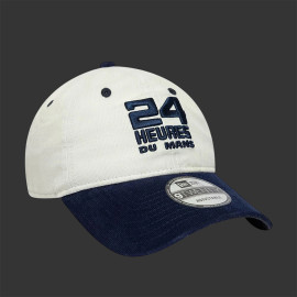24h Le Mans Cap Cord Marineblau / Creme New Era 60957721 - Unisex