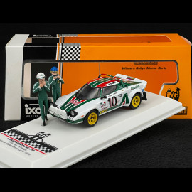 Lancia Stratos HF n° 10 Winner Monte Carlo Rally 1976 with Figures 1/43 Ixo SPRM001-76