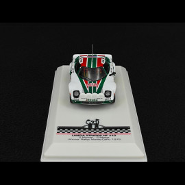 Lancia Stratos HF n° 10 Winner Monte Carlo Rally 1976 with Figures 1/43 Ixo SPRM001-76