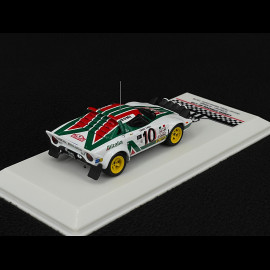 Lancia Stratos HF n° 10 Winner Monte Carlo Rally 1976 with Figures 1/43 Ixo SPRM001-76