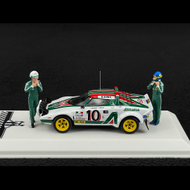 Lancia Stratos HF n° 10 Winner Monte Carlo Rally 1976 with Figures 1/43 Ixo SPRM001-76