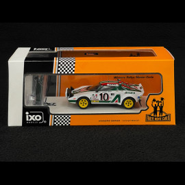 Lancia Stratos HF n° 10 Sieger Rallye Monte Carlo 1976 mit Figuren 1/43 Ixo SPRM001-76