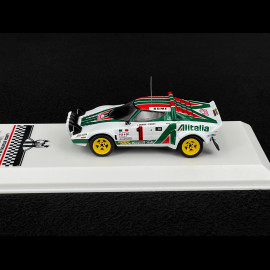 Lancia Stratos HF n° 1 Sieger Rallye Monte Carlo 1977 mit Figuren 1/43 Ixo SPRM001-77