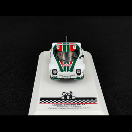 Lancia Stratos HF n° 1 Sieger Rallye Monte Carlo 1977 mit Figuren 1/43 Ixo SPRM001-77