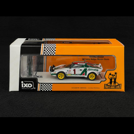 Lancia Stratos HF n° 1 Sieger Rallye Monte Carlo 1977 mit Figuren 1/43 Ixo SPRM001-77