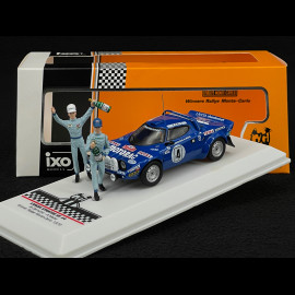 Lancia Stratos HF n° 4 Sieger Rallye Monte Carlo 1979 mit Figuren 1/43 Ixo SPRM001-79