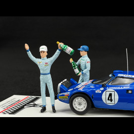 Lancia Stratos HF n° 4 Winner Monte Carlo Rally 1979 with Figures 1/43 Ixo SPRM001-79