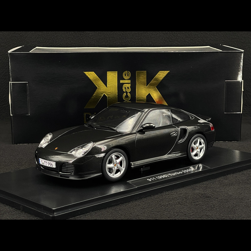 Porsche 911 Turbo Typ 996 2000 Schwarz Metallic 1/18 KK Scale KKDC181472