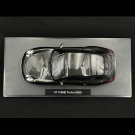 Porsche 911 Turbo Typ 996 2000 Schwarz Metallic 1/18 KK Scale KKDC181472