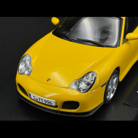 Porsche 911 Turbo Type 996 2000 Yellow 1/18 KK Scale KKDC181473