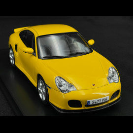 Porsche 911 Turbo Type 996 2000 Yellow 1/18 KK Scale KKDC181473