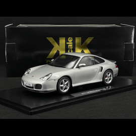 Porsche 911 Turbo Typ 996 2000 Silber 1/18 KK Scale KKDC181471