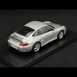 Porsche 911 Turbo Typ 996 2000 Silber 1/18 KK Scale KKDC181471