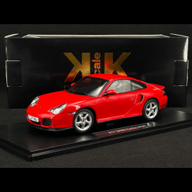 Porsche 911 Turbo Typ 996 2000 Rot 1/18 KK Scale KKDC181474