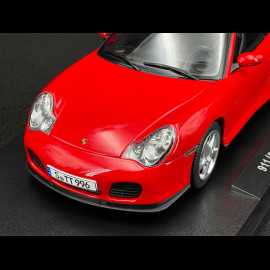 Porsche 911 Turbo Typ 996 2000 Rot 1/18 KK Scale KKDC181474