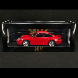 Porsche 911 Turbo Type 996 2000 Red 1/18 KK Scale KKDC181474