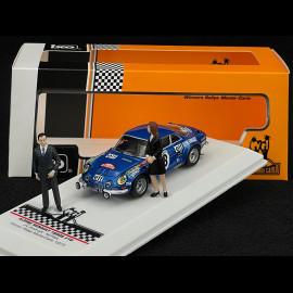 Alpine A110 1800 S n° 18 Sieger Rallye Monte Carlo 1973 mit Figuren 1/43 Ixo SPRM001-73