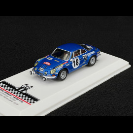 Alpine A110 1800 S n° 18 Sieger Rallye Monte Carlo 1973 mit Figuren 1/43 Ixo SPRM001-73