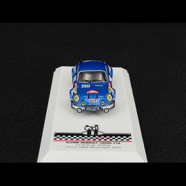 Alpine A110 1800 S n° 18 Sieger Rallye Monte Carlo 1973 mit Figuren 1/43 Ixo SPRM001-73