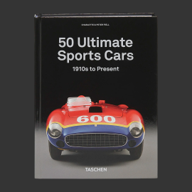 50 Ultimate Sports Cars Book 1910s to Present - English