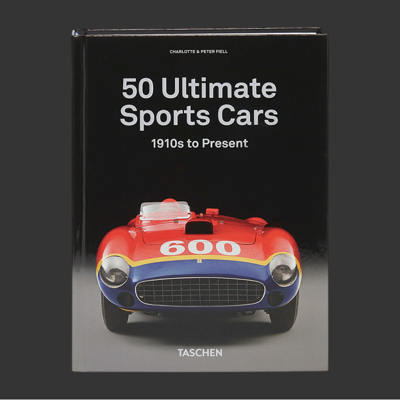 50 Ultimate Sports Cars Book 1910s to Present - English