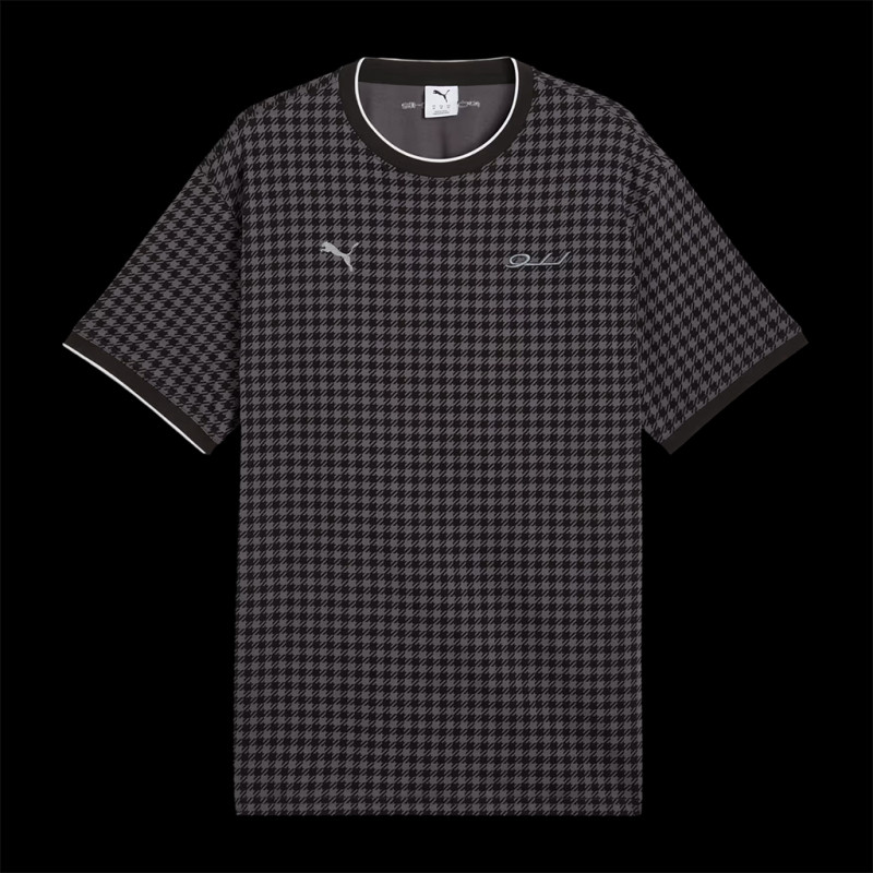 Porsche 911 T-Shirt Legacy Puma Black Pepita 637104-01 - Unisex