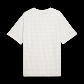 Porsche 911 T-Shirt Legacy Puma White Pepita 637104-05 - Unisex