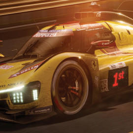 Ferrari Poster 499P n° 83 Sieger 24h Le Mans 2025 50 x 70 cm PROD01005334