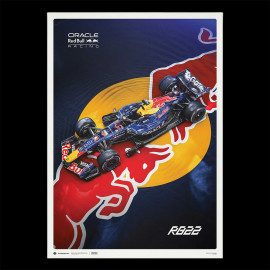 Red Bull Poster RB22 n° 3 Max Verstappen 2026 F1 50 x 70 cm PROD01005436