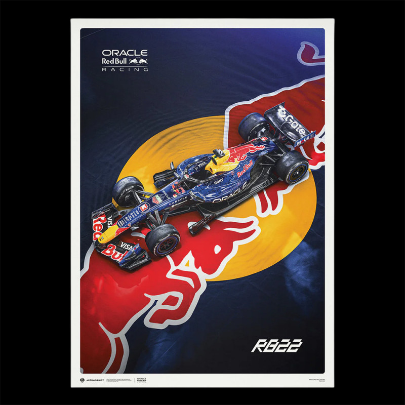 Red Bull Poster RB22 n° 3 Max Verstappen 2026 F1 50 x 70 cm PROD01005436