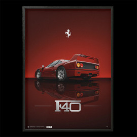 Ferrari Poster F40 Icon of an Era 50 x 70 cm PROD01005395