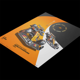 McLaren Poster F1 Team 2025 Constructors' Championship Winner F1 Norris / Piastri 50 x 70 cm PROD01005321