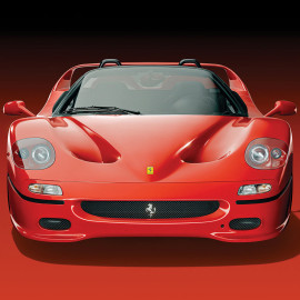 Ferrari Poster F50 1995 Rosso Corsa 30th Anniversary 50 x 70 cm PROD01005189